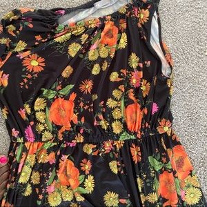 Floral print dress